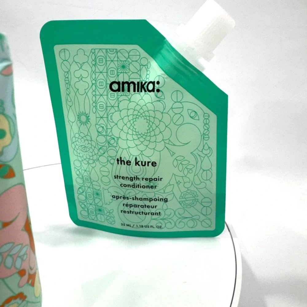 Amika The Kure Strength Repair Trial Set Shampoo Conditioner Mask Sephora New